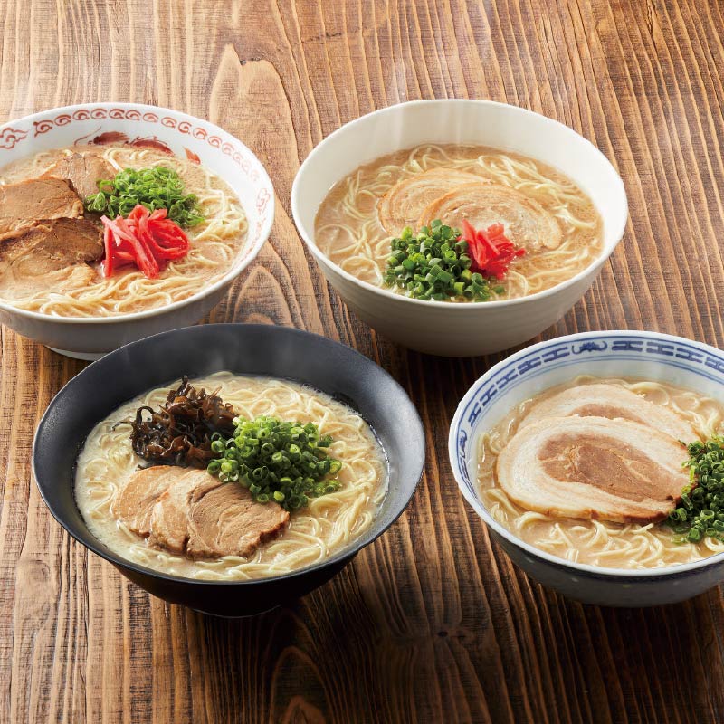 福岡有名店ラーメン食べ比べ